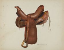 Saddle, c. 1936. Creator: Eva Fox