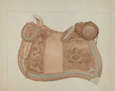 Saddle, c. 1937. Creator: Ranka S. Woods