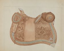 Saddle, c. 1937. Creator: Ranka S. Woods