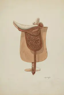 Saddle, c. 1938. Creator: Cornelius Christoffels