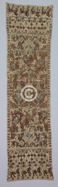 Saddle Cloth, 1700s. Creator: Unknown.