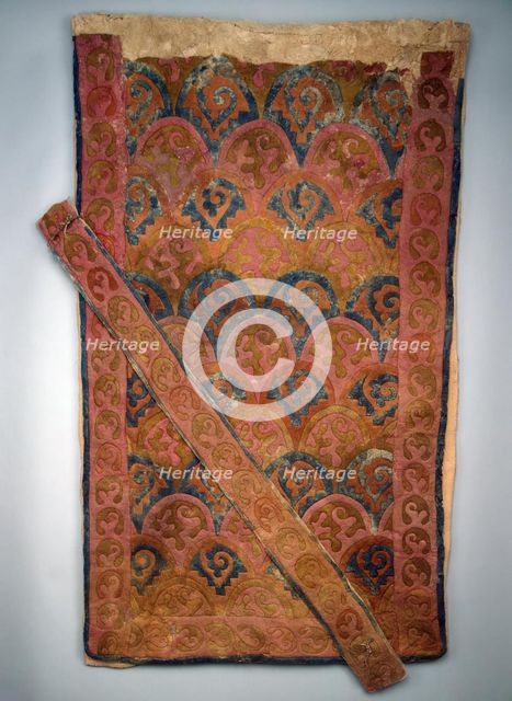 Saddle cloth, 5th-4th century BC. Artist: Ancient Altaian, Pazyryk Burial Mounds  