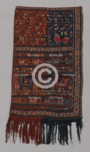 Saddle Cover, Caucasus, 19th century. Creator: Unknown.