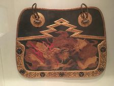 Saddle Flaps (Aori), Japanese, 18th century. Creator: Unknown