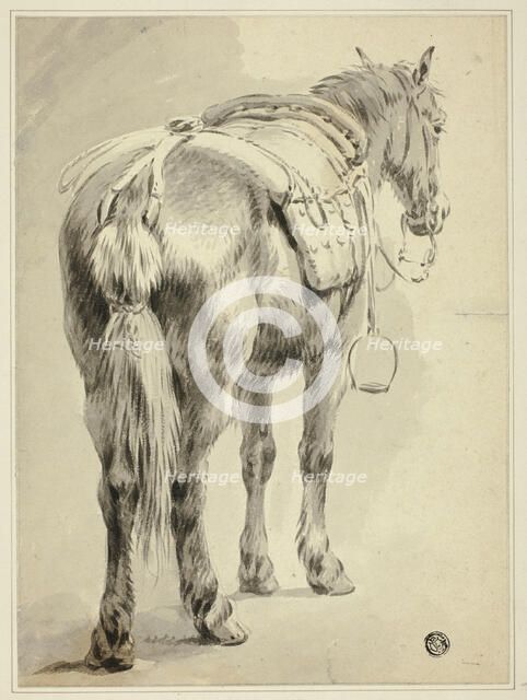 Saddle Horse, n.d. Creator: Pieter van Bloemen.