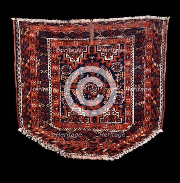 Saddle Rug, about 1870. Creator: Unknown.