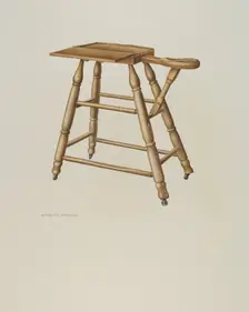 Saddler's Work Bench, 1939. Creator: Kathleen Spagnolo