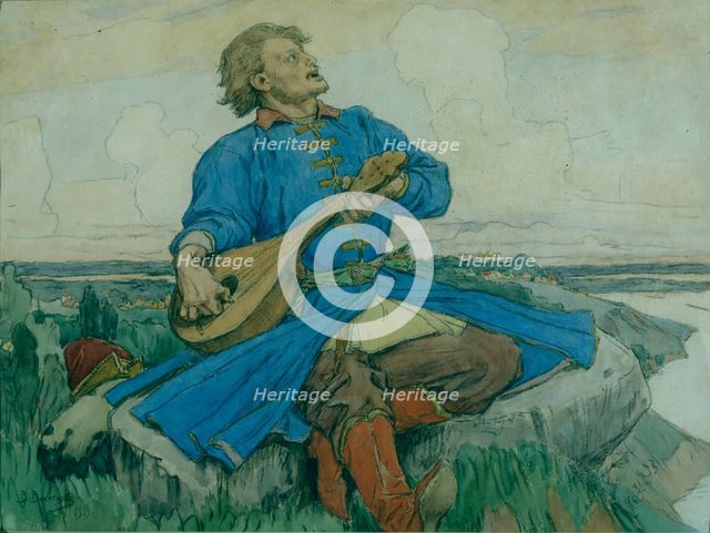 Sadko, 1919. Artist: Vasnetsov, Viktor Mikhaylovich (1848-1926)