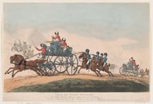 Sadlers Flying Artillery, September 3, 1798., September 3, 1798. Creator: Thomas Rowlandson