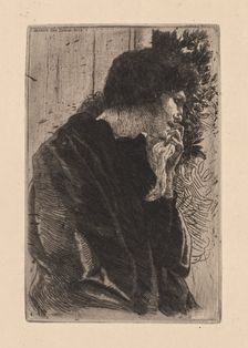 Sadness, 1887. Creator: Albert Besnard (French, 1849-1934)