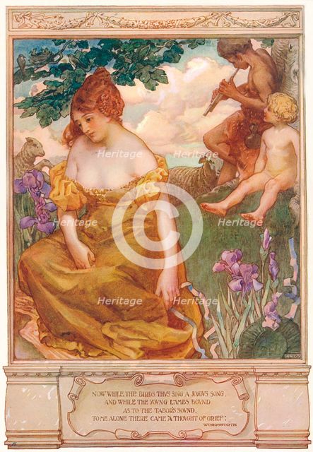 'Sadness in Spring', c1878-1906, (1906). Creator: James Clark.