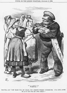 Safe!, 1882. Artist: Joseph Swain