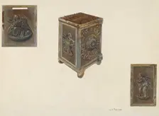 Safe Bank, c. 1940. Creator: William O. Fletcher