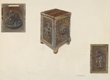 Safe Bank, c. 1940. Creator: William O. Fletcher