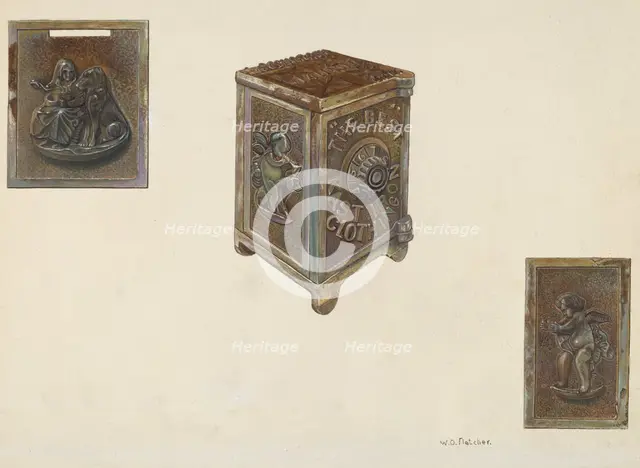 Safe Bank, c. 1940. Creator: William O. Fletcher.
