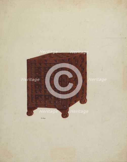 Safe, c. 1938. Creator: Joseph L. Boyd.