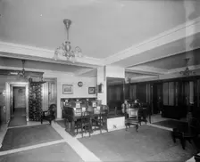 Safe deposit vault, Temple Place branch, Old Colony Trust Company, Boston, Mass., 1913 April. Creator: Unknown