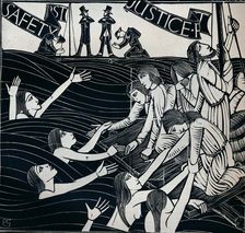 Safety First 1925 (1934). Artist: Eric Gill