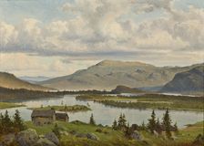 Saggat Swamp Kvikkjokk, 1861. Creator: Per Daniel Holm