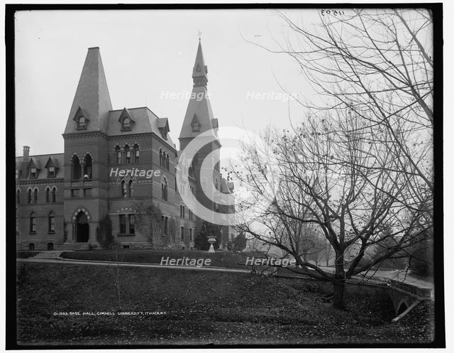 Sage Hall, Cornell University, Ithaca, N.Y., between 1890 and 1906. Creator: Unknown.