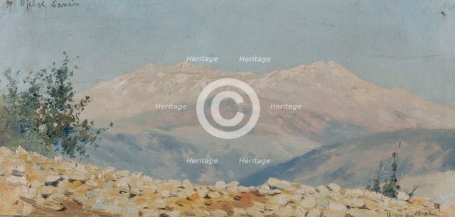 Saharan Jebel, c.1890. Creator: Henry Brokman.