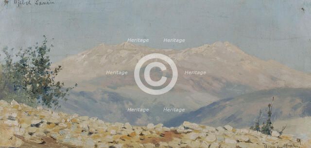 Saharan Jebel, c.1890. Creator: Henry Brokman.