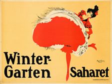 Saharet at Berlin Wintergarten, 1902. Creator: Biais, Maurice (1875-1926)