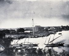 Saigon, Cochin China [Vietnam], 1867, (1981). Creator: Unknown