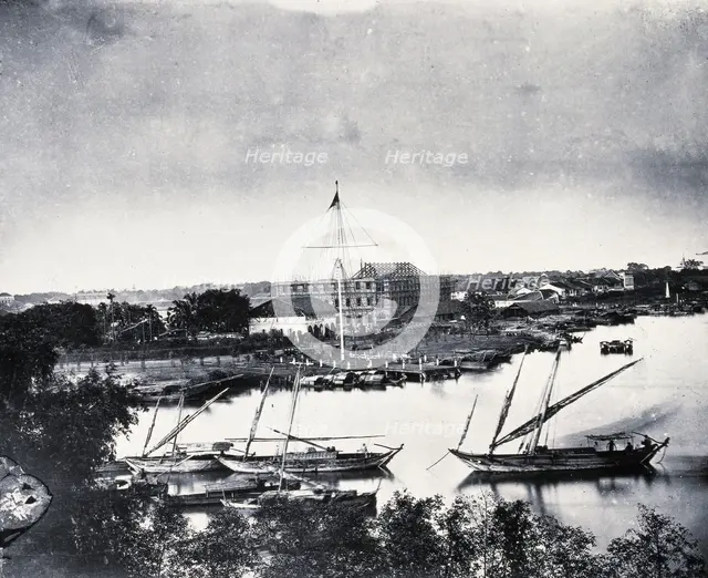 Saigon, Cochin China [Vietnam], 1867, (1981). Creator: Unknown.