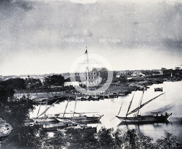 Saigon, Cochin China [Vietnam], 1867, (1981). Creator: Unknown.