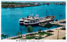 Saigon harbour, French Indochina (Vietnam), 20th century