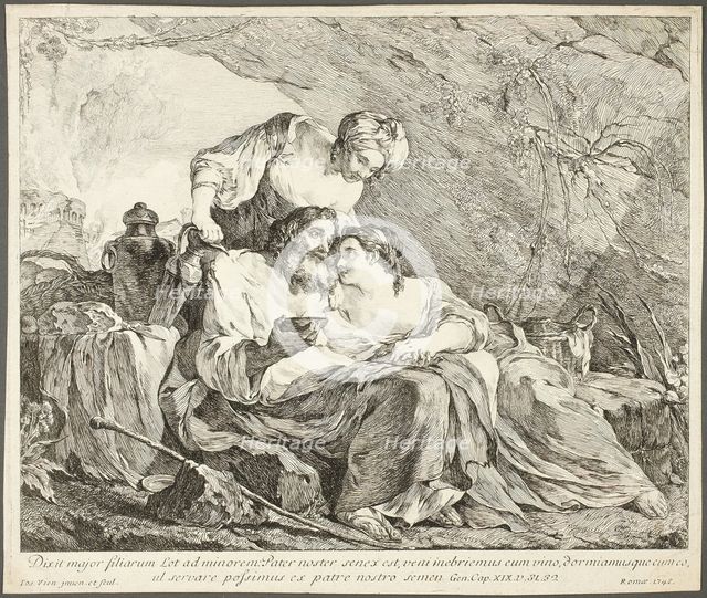 Said Mayor Filarum, 1748. Creator: Joseph-Marie Vien the Elder.