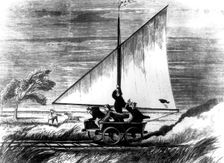 Sail train, c1870. Creator: Unknown
