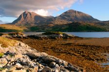Sail Gharbh and Sail Gorm, Quinag, Highland, Scotland. Creator: Peter Thompson
