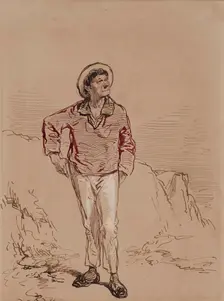 Sailor, 1855-1857. Creator: Paul Gavarni