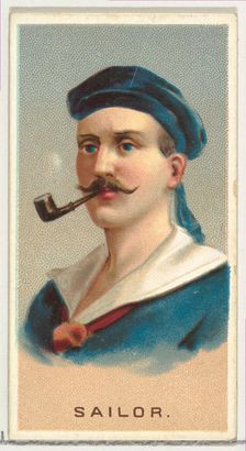 Sailor, from World's Smokers series (N33) for Allen & Ginter Cigarettes, 1888. Creator: Allen & Ginter