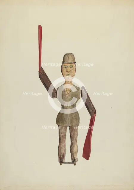 Sailor Jack Whirligig, c. 1938. Creator: Jane Iverson.