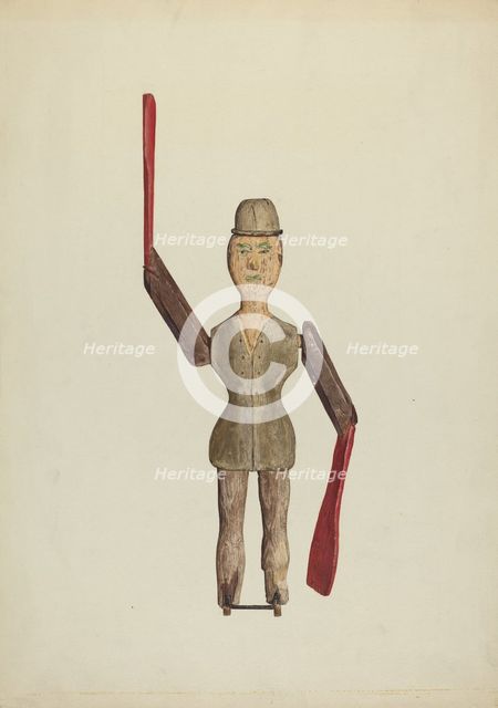 Sailor Jack Whirligig, c. 1938. Creator: Jane Iverson.