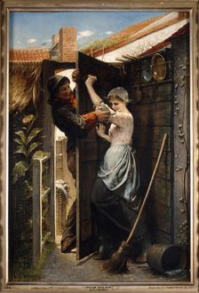 Sailor with Crab 1874. Artist: Hendricus Jacobus Burgers