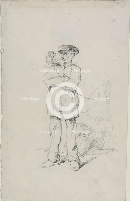 Sailor with a Monkey, n.d. Creator: Alexandre Gabriel Descamps.