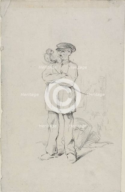 Sailor with a Monkey, n.d. Creator: Alexandre Gabriel Descamps.