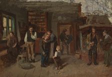 Sailor’s Farewell, sketch, 1873. Creator: Karl Emanuel Jansson