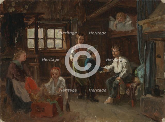 Sailor’s Return, 1873. Creator: Karl Emanuel Jansson.