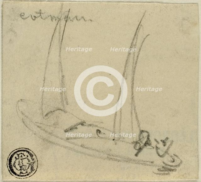 Sailboat, n.d. Creator: John Sell Cotman.