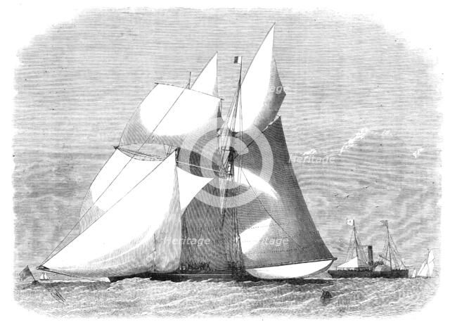 Sailing-match of the Royal London Yacht Club, 1868. Creator: Unknown.