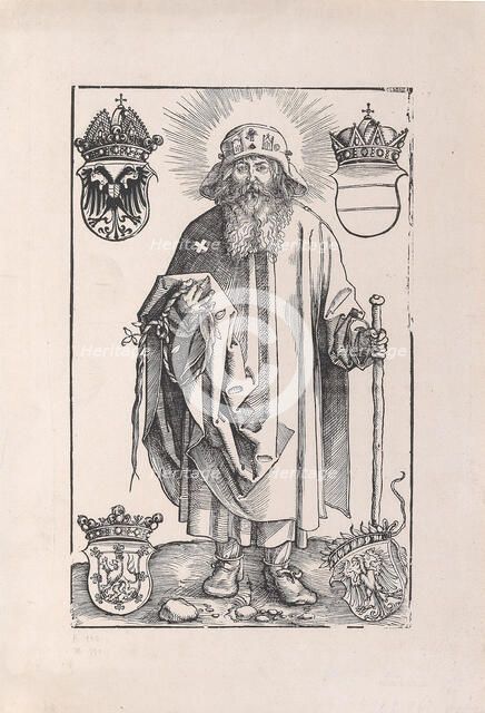 Saint Coloman (Johannes Stabius as Saint Coloman), 1513. Creator: Dürer, Albrecht (1471-1528).