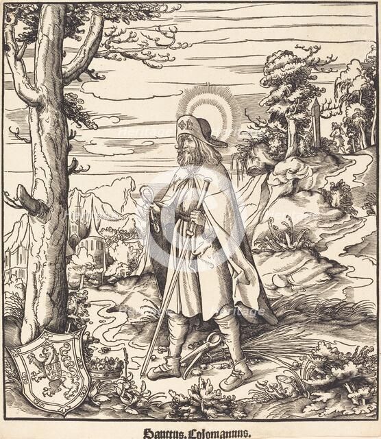 Saint Colomannus, 1516/1518. Creator: Leonhard Beck.