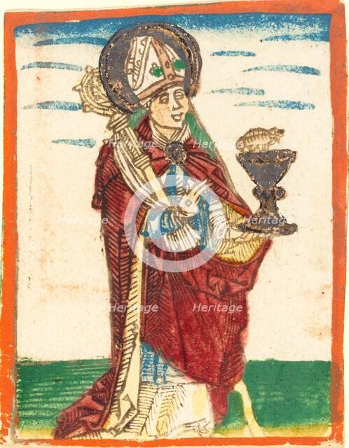 Saint Conrad of Constance, 1480/1490. Creator: Unknown.