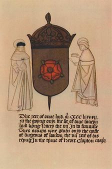 Saint Cosimo and Saint Damian, Patron Saints of the Barber-Surgeons 15th century, (1948). Creator: Unknown