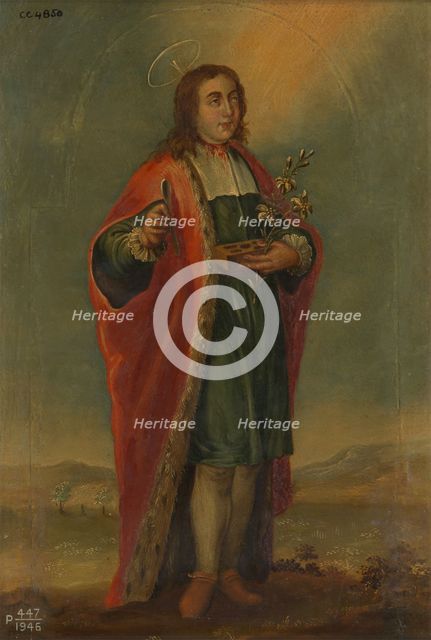 Saint Cosmas or Saint Damian, 18th century. Creator: Unknown.
